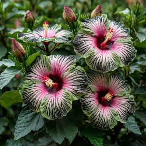 Гибискус Амбер Лайт купить по цене от 490р. в интернет-магазине «Посадика» с доставкой почтой в в Вольске и по всей России – [изображение №1].